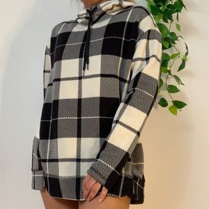 Cute Plaid athletic Hoodie
